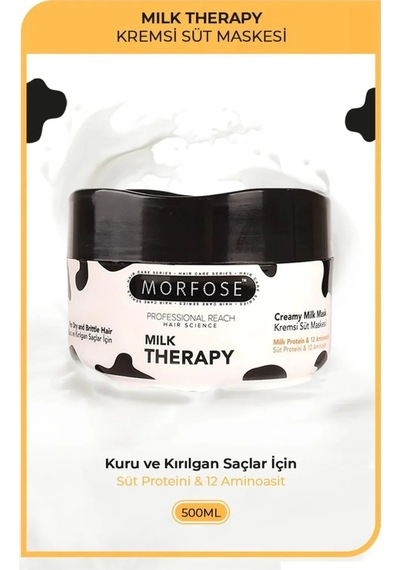 Tedar Milk Therapy Kremsi Süt Maskesi 500 Ml - Bakım Ve Canlılık - Mrfs Najmaddin