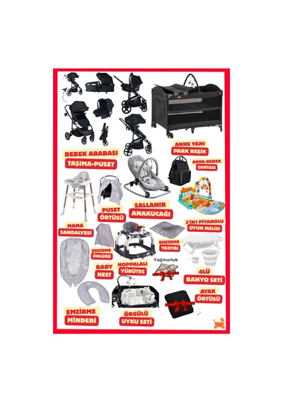 Öykü Bebek Dunyasi 26 Parça Velar Yeni Doğan Bebek Çeyiz Seti Full Set