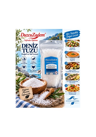 Deniz Tuzu 500 Gr Tane Doypack