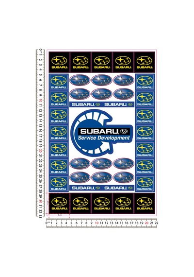 Subaru Sticker Seti Seti