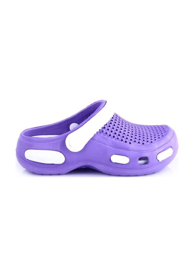 Dgn E087.f.000 Çocuk Filet Sabo Terlik 20y E087.F.000-1580-R1148 Beyaz - Lila