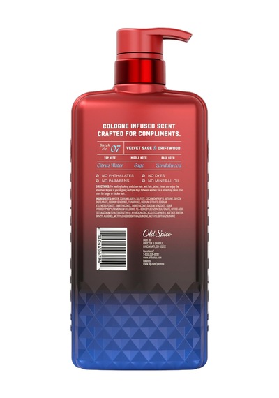 Old Spice Velvet Sage & Driftwood Şampuan 591ml
