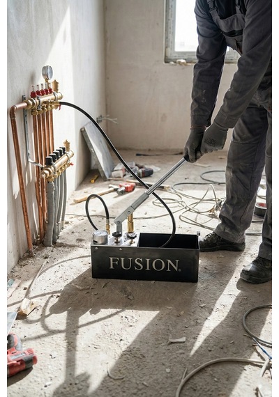 Fusion FSTP60 60BAR 12 L - Çelik Gövde Ve Pirinç Piston Test Pompası