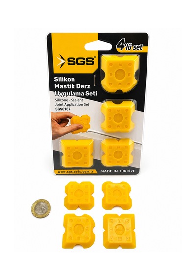 Derz Çekme Aparatı Silikon Mastik 4lü Set -