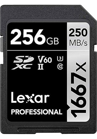Lexar Professional 1667X LSD256CBNA1667 256 GB SDXC UHS-II Hafıza Kartı