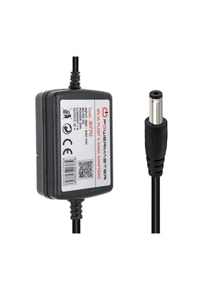 Pm-31770 12 Volt - 1 Amper - 12 Watt 5.5 2.5 Mm Uçlu İki Ucu Kablolu Masaüstü Adaptör Diğer