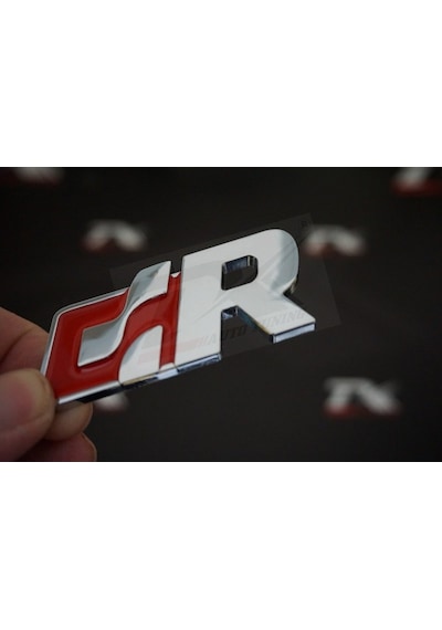 Volkswagen R R32 R36 Gtı Racing Krom Metal Ön Panjur Vidalı Logo
