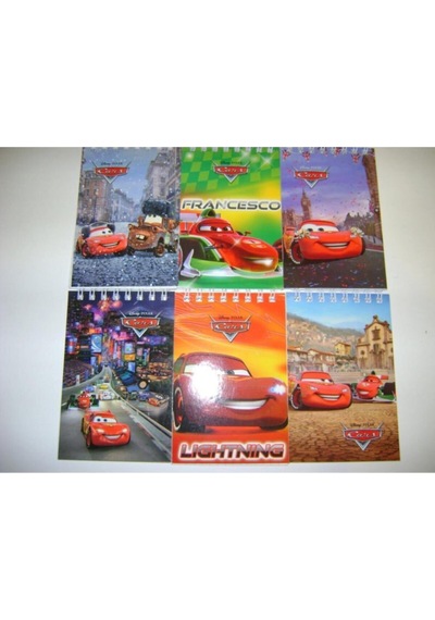 Cars Bloknot Spiralli 1 140100-33