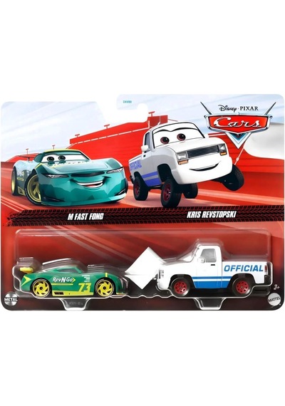 Cars İkili Karakter Araçlar M Fast Fong - Krıs Revstopskı Dxv99-htx14
