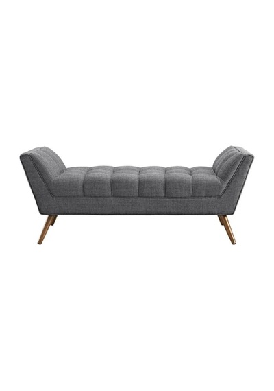 Anka Puf Bench Bank Antrasit