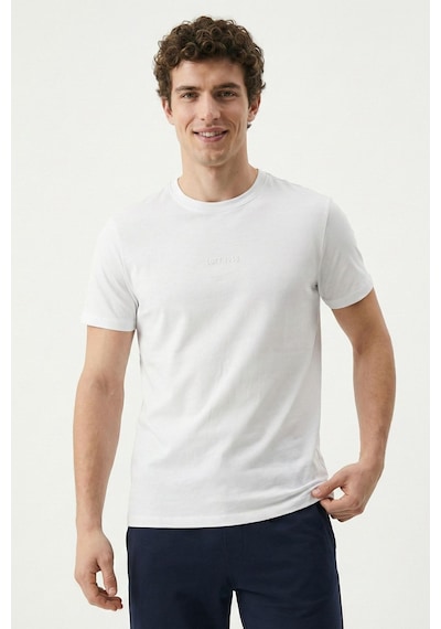 Loft Lf2042271 Erkek Kısa Kol T-shirt Beyaz