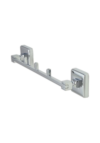 Çelik Banyo Kumru 3'Lü Askılık Krom Renkli Krom
