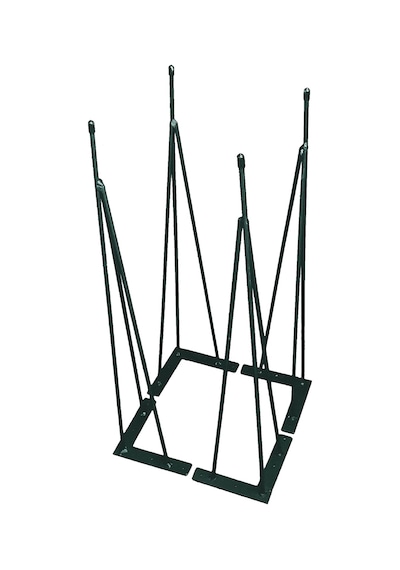 Metal Firkete Ayak Masa Ayağı 4 Adet - Boy 71 Cm Siyah