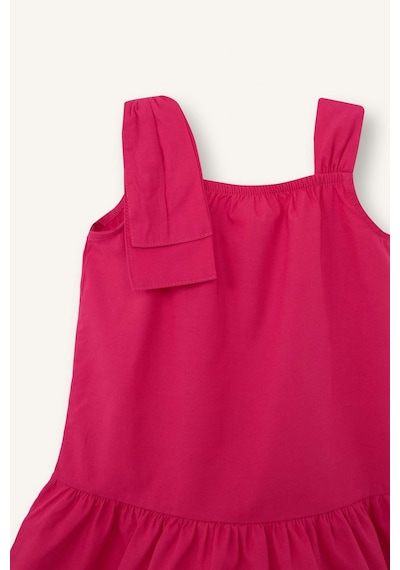 Defacto %100 Pamuk Askılı Poplin Elbise Kız Bebek H6743a526hspn178 Pembe-pn178
