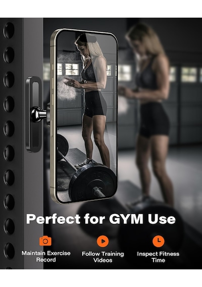 Lexroo Magsafe Spor Salonu Manyetik Telefon Tutucu - Fitness Aksesuarı