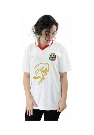 Urbantrendstore Rugby Tasarımlı Günlük Rahat Kullanım Casual Tişört Beyaz Kısa Kol Urbantrendstore Rugby Tasarımlı Günlük Rahat Kullanım Casual Tişört Beyaz Kısa Kol