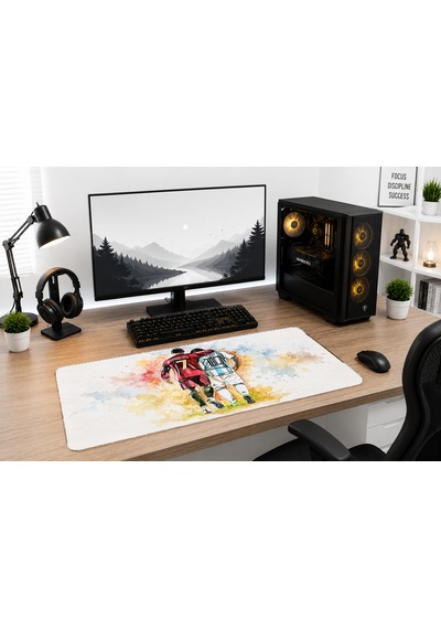 Karışık-01 40x90 Gaming Kaymaz Taban Oyuncu Ultra Pürüzsüz Mousepad 003