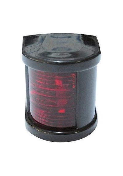Seyir Feneri 6-12mt Tekne İçin Sancak Siyah 12v Ampul