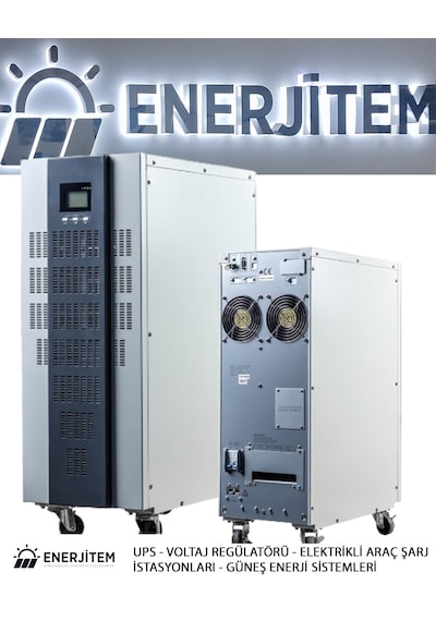 6 Kva, 6000 Va Online Ups 1f/1f 16 7 Ah Akü 5/15 Dakika Besleme