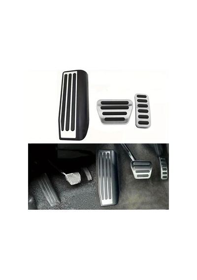 Cloudstore Land Rover Pedal Seti: Gaz Fren Debriyaj Pedal Kapağı Ve Dinlenme Pedalı - 1 Adet
