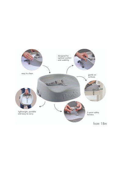 Bumbo Booster Seat Yükseltici Bebek Koltuğu - Hemlock