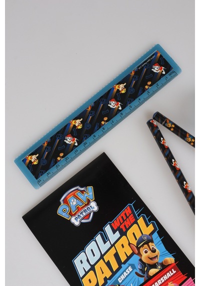 X Dekomus Lisanslı Paw Patrol Rescue Crew Collection 6'lı Kırtasiye Seti Not Defteri,2 Adet Kurşun Kalem,cetvel,silgi,kalemtraş Diğer