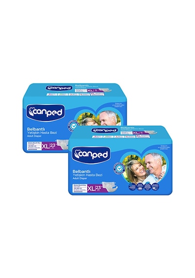 Canped Belbantlı Hasta Bezi Extra Büyük Boy Large 46 Adet