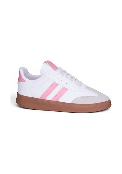 Matzeliger Mzg1263 Sneaker Spor Ayakkabı Beyaz - Pembe