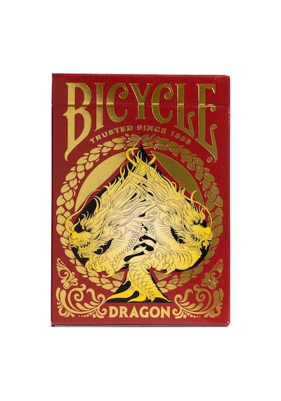 Bicycle Gold Dragon Red Oyun İskambil Kartı