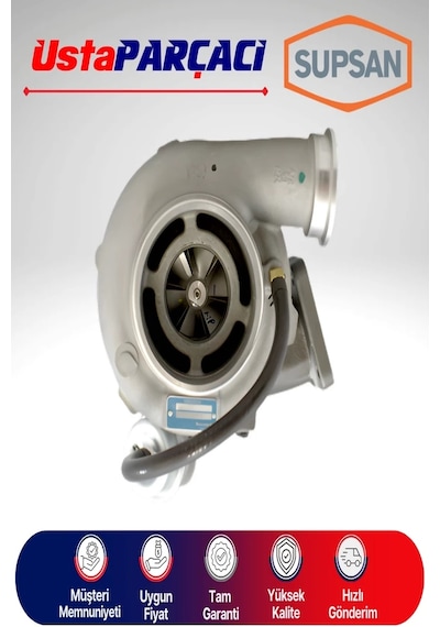 Ustaparçacı Mercedes O-500m 6.4l 1997-2010 Turbo 817210-5001s