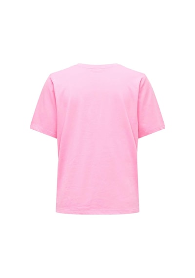 Only Kadın Basic Tişört Kısa Kollu, Rahat Kalıp Pembe