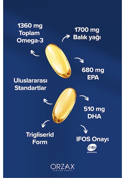 Ocean Ultimate 1700 Mg 30 Kapsül