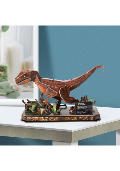 National Geographic - Velociraptor 3d Puzzle Ds1053h