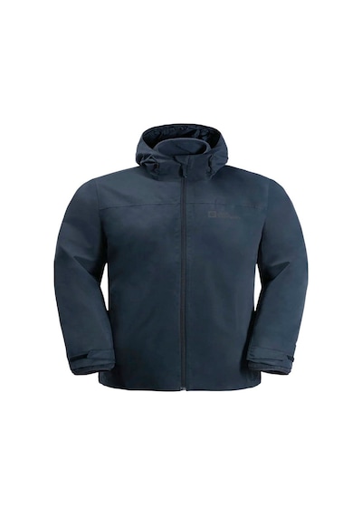 Jack Wolfskin Taubenberg 3IN1 Erkek Outdoor Mont Lacivert Mavi