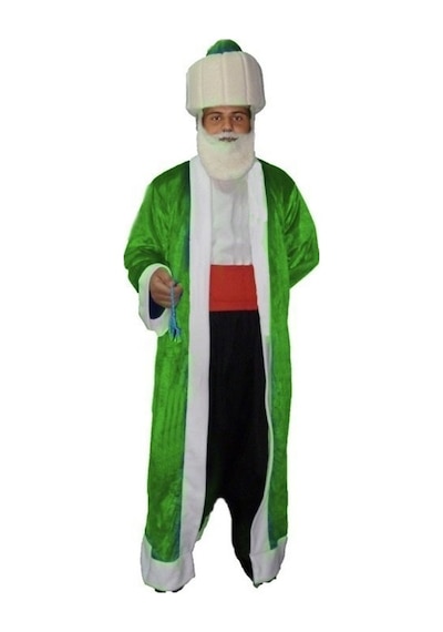 Nasrettin Hoca Kostümü Yeşil