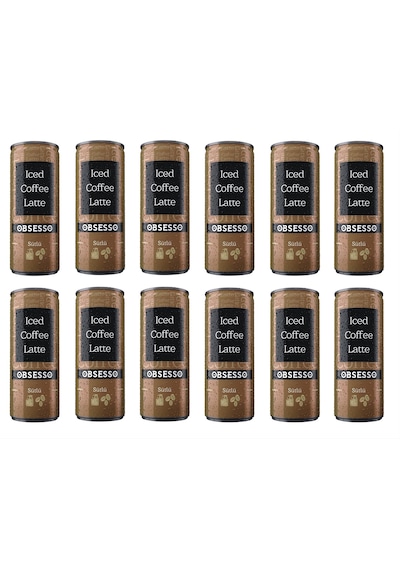 Obsesso Sütlü Soğuk Kahve 250 Ml X 12 Adet Hazır