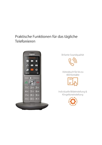 Gigaset CL660 Renkli Ekran Handsfree Telsiz Telefon