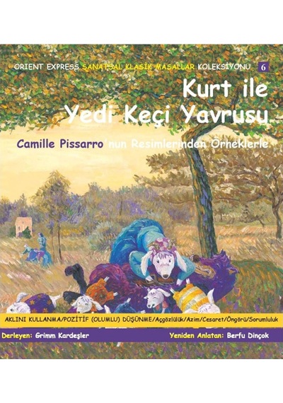 Sanatsal Klasik Masallar Kurt ile Yedi Keçi Yavrusu Orient