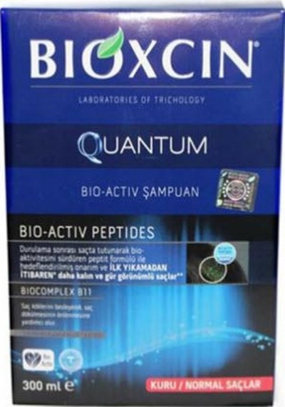 Bioxcin Quantum Kuru ve Normal Saçlar için Şampuan 300 ML