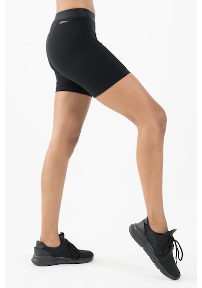 Maraton Active Slimfit Kadın Şort Fitness Siyah Şort 22283-siyah