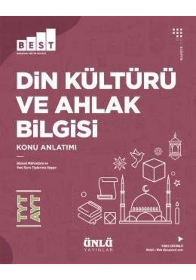 Tyt Ayt Din Kültürü ve Ahlak Bilgisi Konu Anlatım - Ünlü Yay