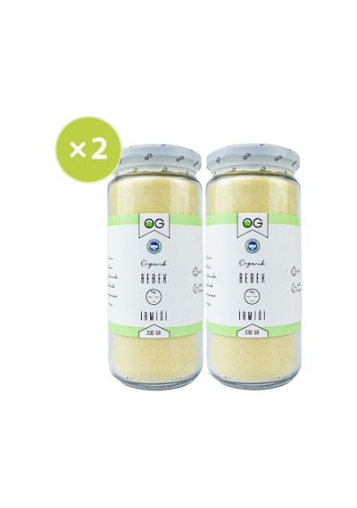 OG natural 2'li Organik Bebek Irmiği +6 Ay