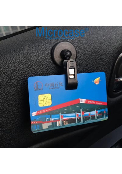 Microcase Mandallı Vantuzlu Klips Seti 2in1 - Al5242 Beyaz