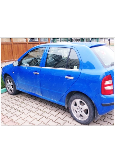 Skoda Fabia Mk1 Krom Cam Çıtası 4 Prç. 1999-2008 P. Çelik Hb N11.5610