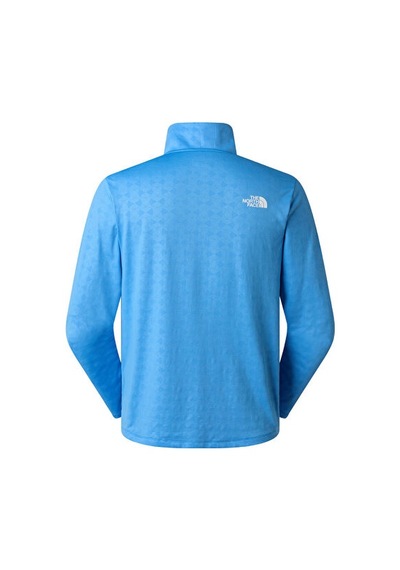 The North Face M 24/7 Pentadome Embossed 1/4 Zıp Tee Erkek Outdoor Tişörtü Nf0a8g88h0f1 Mavi