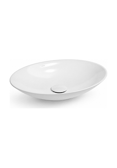 Isvea Sistema Y Tezgah Üstü Çanak Lavabo 51 Cm, Batarya Deliksiz Beyaz 10sy65051