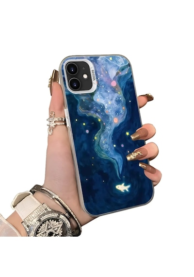 Apple 11 Uyumlu Baskılı Akrilik Telefon Kılıfı 07