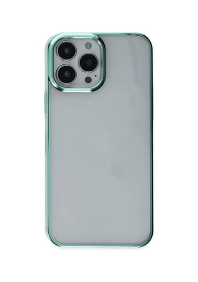 Apple İphone 14 Pro Kılıf Element Silikon - Yeşil Çok Renkli