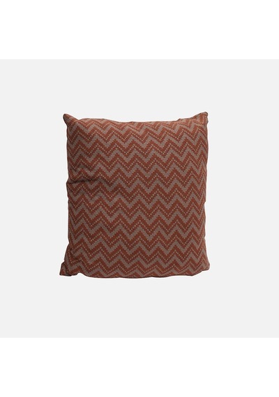 Premier Home Zigzag Şönil Kare 45x45 Cm Minder Turuncu Diğer