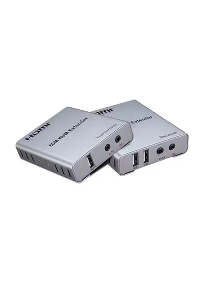 3DCOOL Bd-1010hu 60mt Hdmı Usb Kvm Extender Fullhd 1080p Sesli Hdmı Ve Mouse Menzil Genişletici Uzatıcı